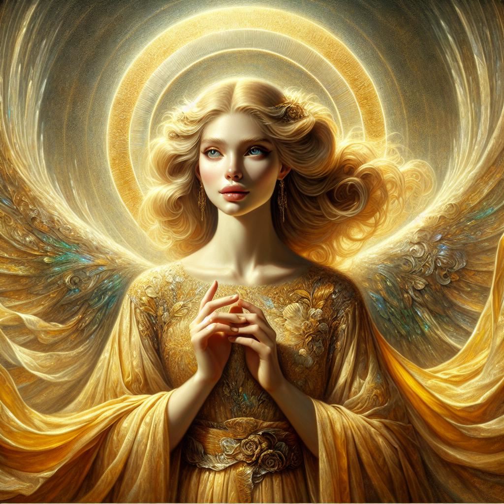 Angelic muse of the endless sands