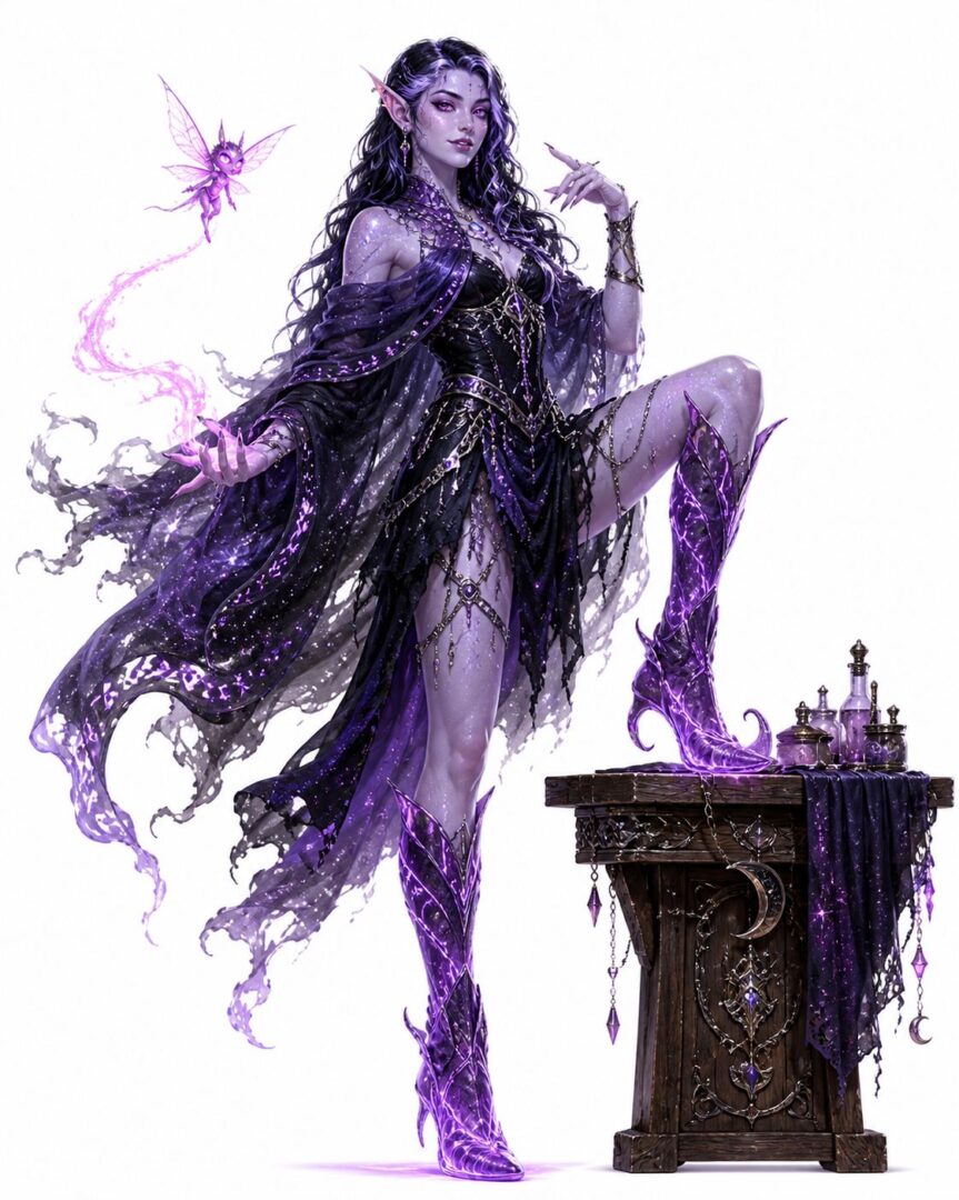 Belladonna, hallfoot enchantress