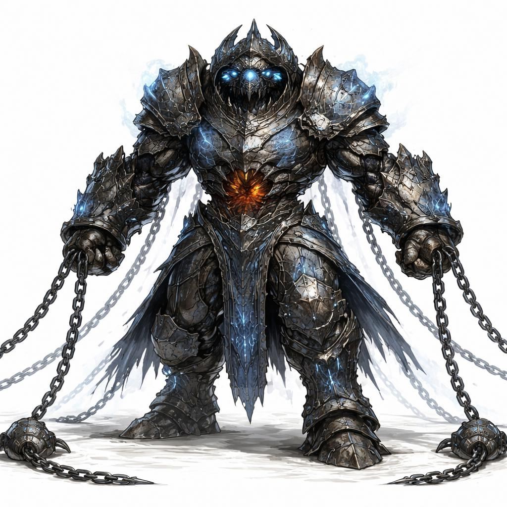 Gristjaw, warden of the bound fount