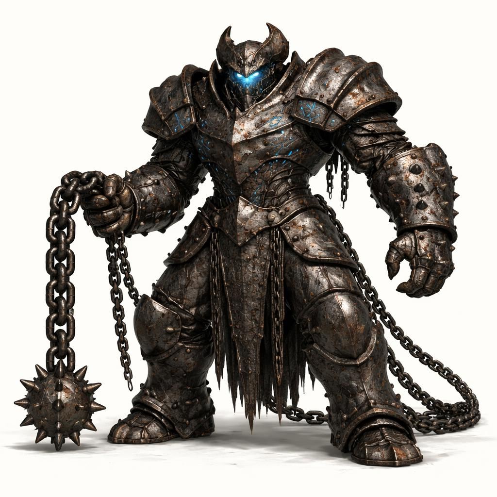 Maulcar, chain maw marshal of the iron bound maw legion
